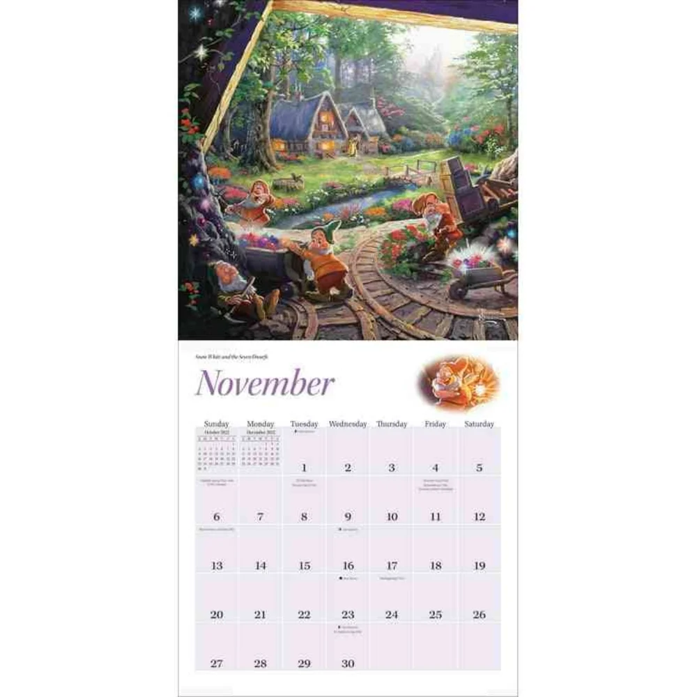 Andrews Mcmeel 2022 Disney Dreams Collection, 12